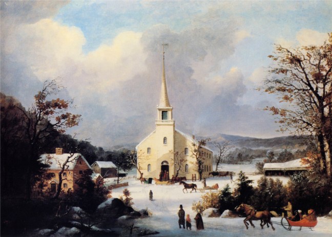 George_Henry_Durrie_-_Going_to_Church